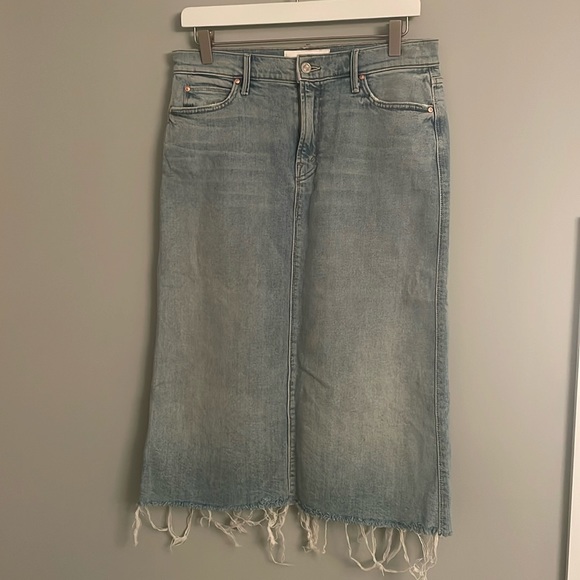 Mother denim skirt - Picture 1 of 3